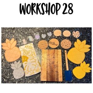 Workshop 28 Hawaii 🌈 BUNDLE LOT • 18 Items • Coaster • Trivet • Keychain +++